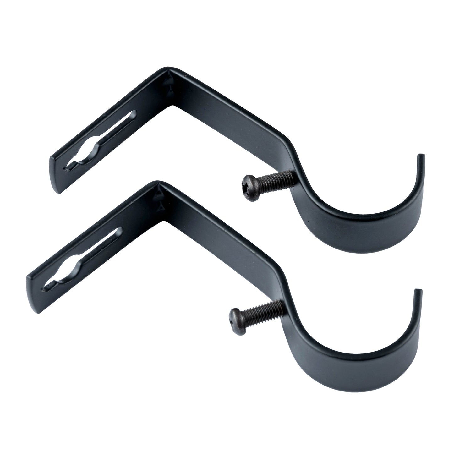 Stud End Metal Extendable Curtain Pole With Rings and Fittings (25/28mm)