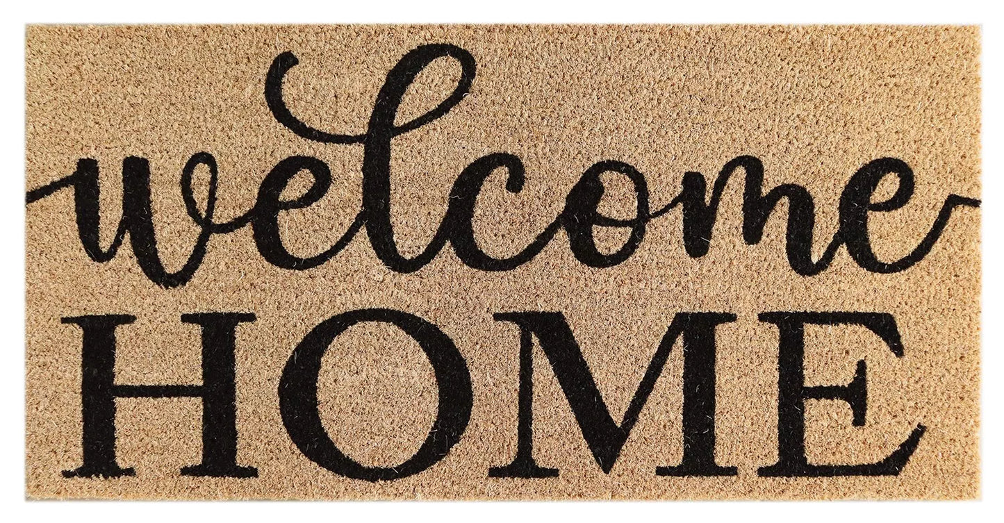 PVC Printed Welcome Home Door Mat 40cmx80cm