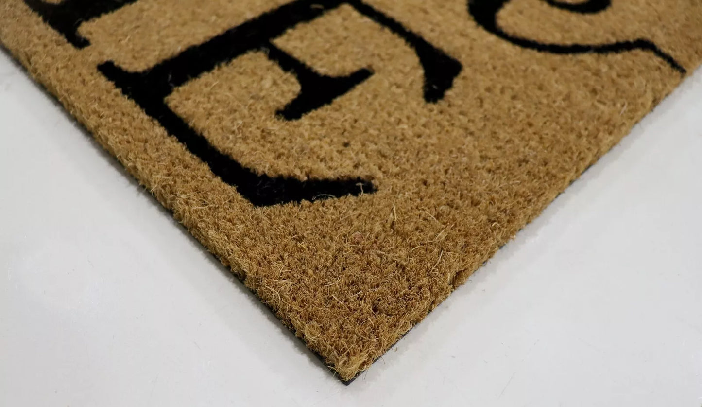PVC Printed Welcome Home Door Mat 40cmx80cm