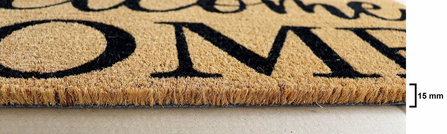 PVC Printed Welcome Home Door Mat 40cmx80cm
