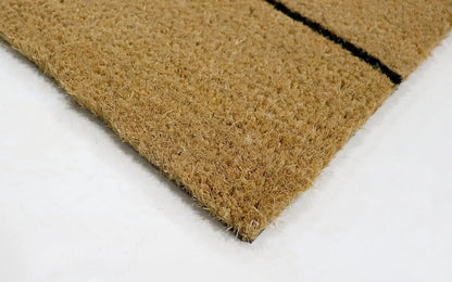 PVC Printed Welcome Coir Door Mat 40cmx80cm