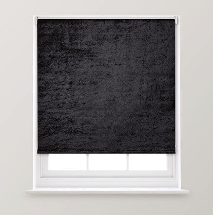 Crushed Velvet Roller Window Blind-Various Colours & Sizes