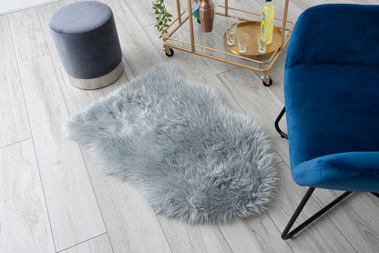 Sheepskin Faux Fur Rug 60cm x 90cm