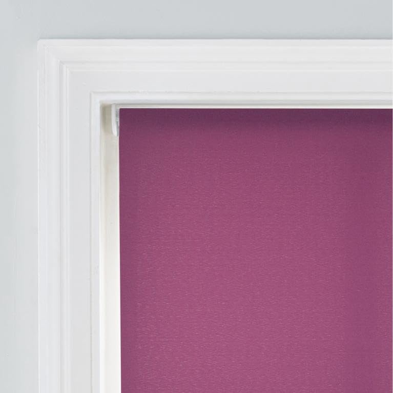 Premium Trimmable Square Eyelet Roller Window Blind – Light Filtering Fabric, Child Safe Chain for Bedroom, Kitchen, Living Room