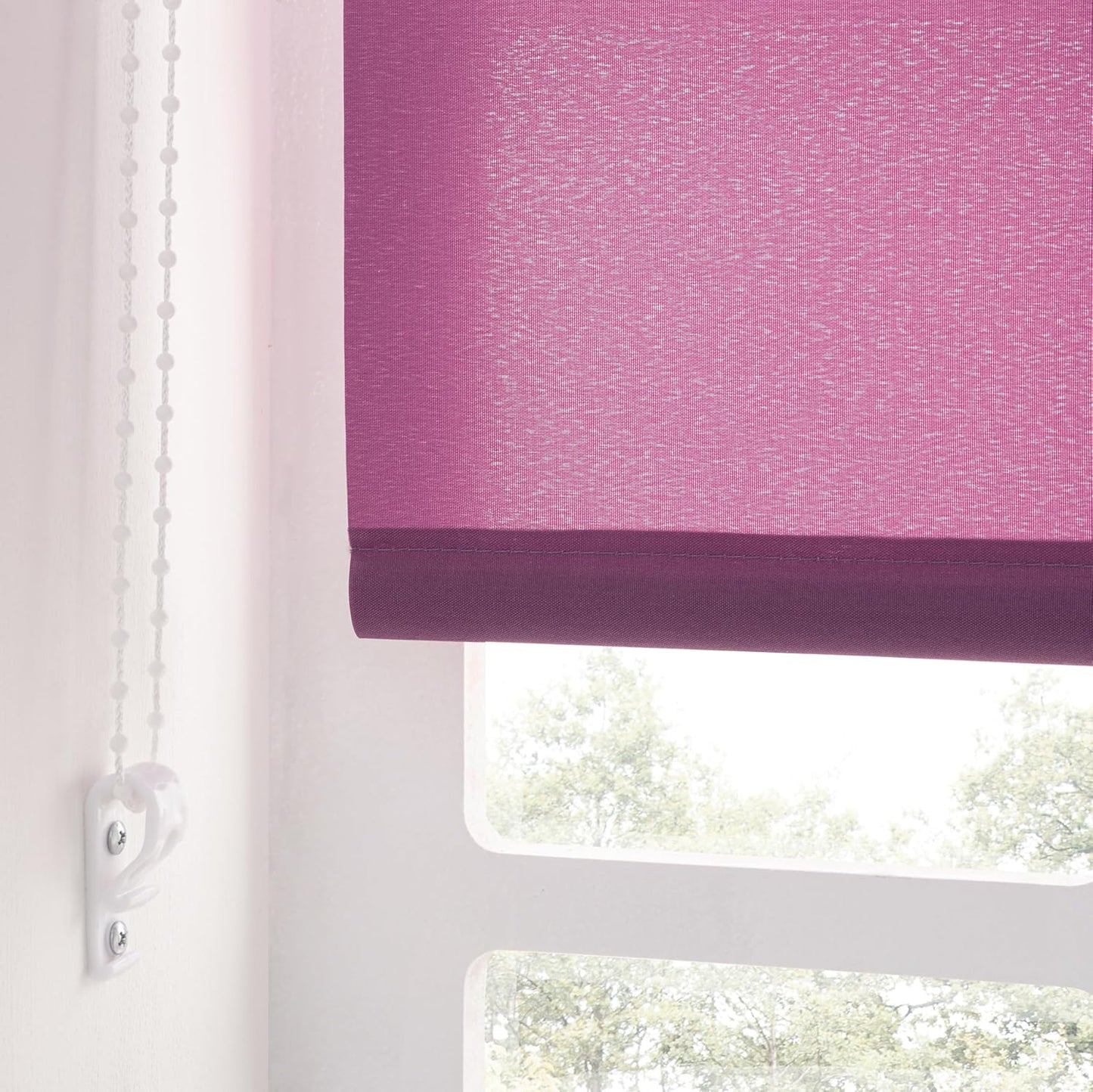 Premium Trimmable Daylight Roller Window Blind – Light Filtering Fabric, Child Safe Chain for Bedroom, Kitchen, Living Room