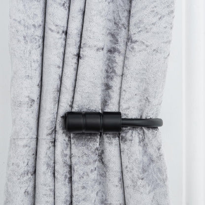 Plain Barrel Metal Extendable Curtain Pole with Rings and Fittings (25/28mm)