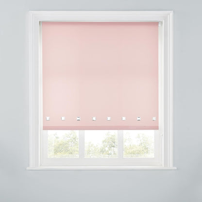 Premium Trimmable Square Eyelet Roller Window Blind – Light Filtering Fabric, Child Safe Chain for Bedroom, Kitchen, Living Room