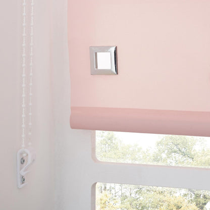 Premium Trimmable Square Eyelet Roller Window Blind – Light Filtering Fabric, Child Safe Chain for Bedroom, Kitchen, Living Room