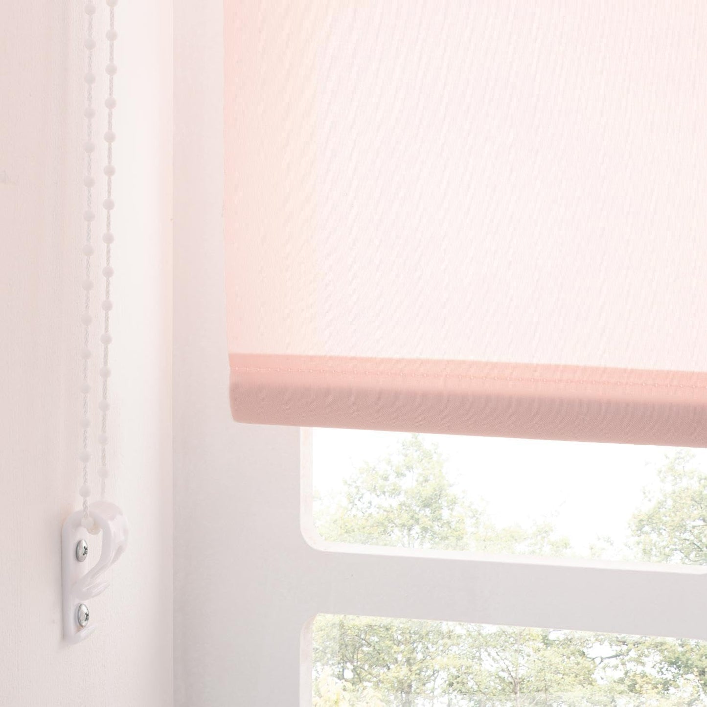 Premium Trimmable Daylight Roller Window Blind – Light Filtering Fabric, Child Safe Chain for Bedroom, Kitchen, Living Room