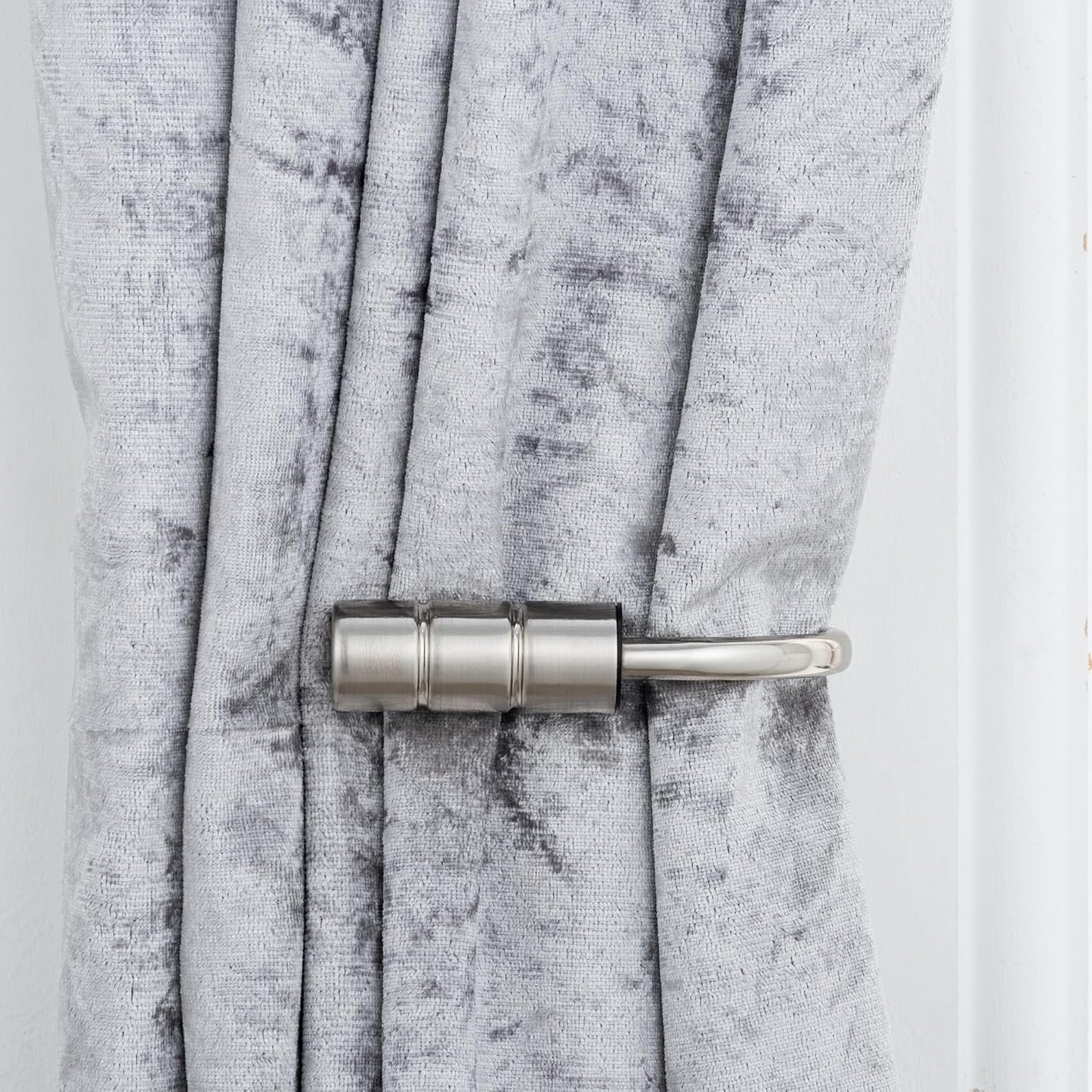 Plain Barrel Metal Extendable Curtain Pole with Rings and Fittings (25/28mm)