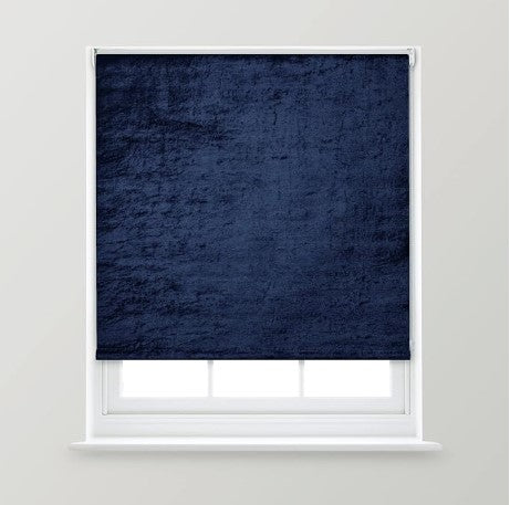Crushed Velvet Roller Window Blind-Various Colours & Sizes