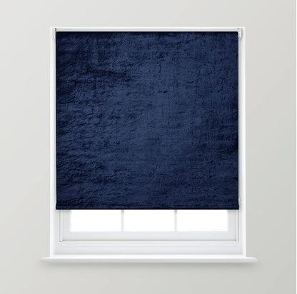 Crushed Velvet Roller Window Blind-Various Colours & Sizes