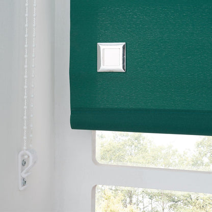 Premium Trimmable Square Eyelet Roller Window Blind – Light Filtering Fabric, Child Safe Chain for Bedroom, Kitchen, Living Room