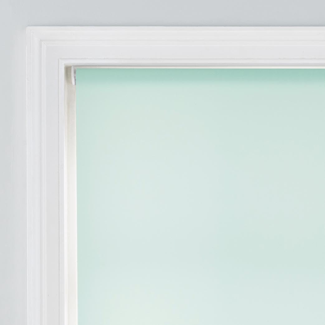 Premium Trimmable Square Eyelet Roller Window Blind – Light Filtering Fabric, Child Safe Chain for Bedroom, Kitchen, Living Room