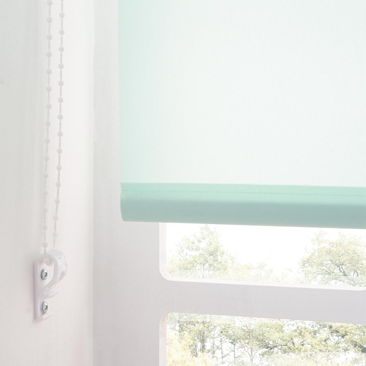 Premium Trimmable Daylight Roller Window Blind – Light Filtering Fabric, Child Safe Chain for Bedroom, Kitchen, Living Room