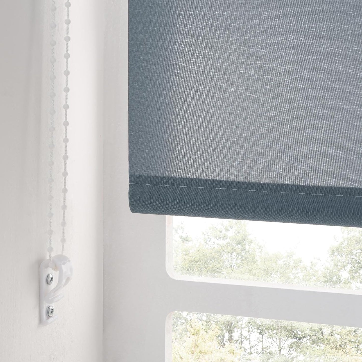 Premium Trimmable Daylight Roller Window Blind – Light Filtering Fabric, Child Safe Chain for Bedroom, Kitchen, Living Room