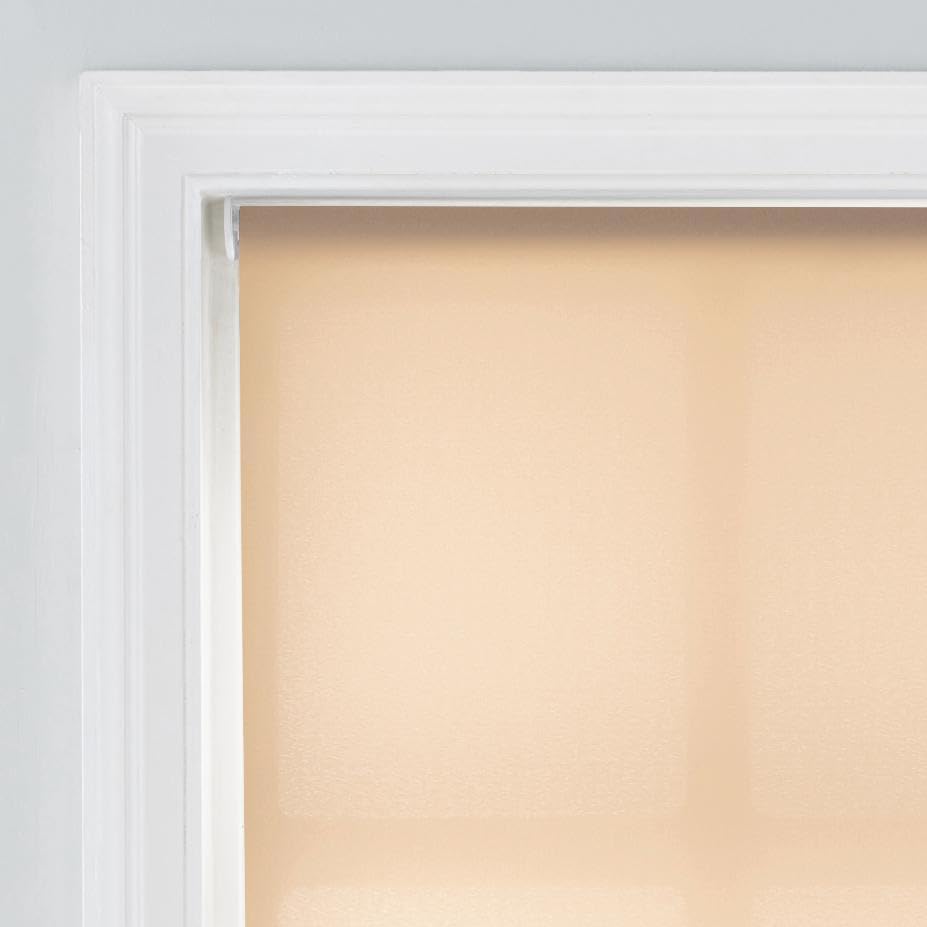 Premium Trimmable Daylight Roller Window Blind – Light Filtering Fabric, Child Safe Chain for Bedroom, Kitchen, Living Room