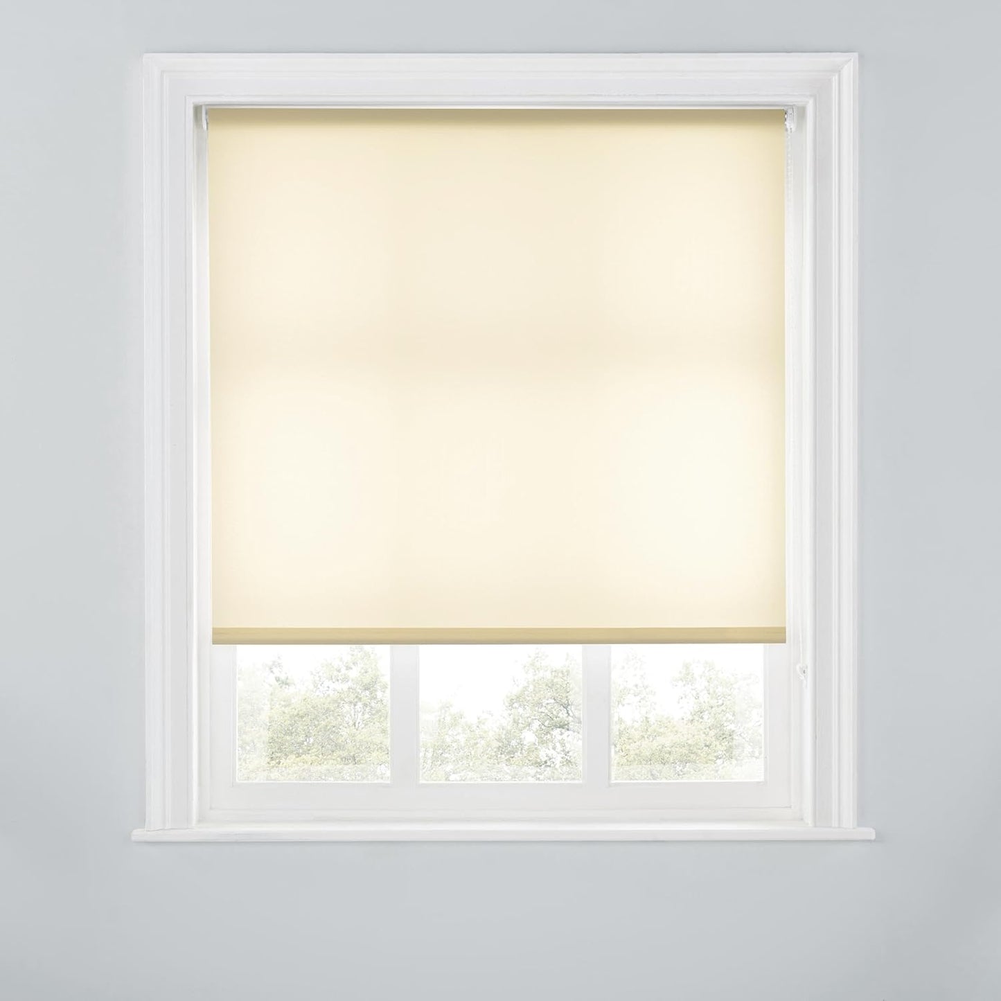 Premium Trimmable Daylight Roller Window Blind – Light Filtering Fabric, Child Safe Chain for Bedroom, Kitchen, Living Room