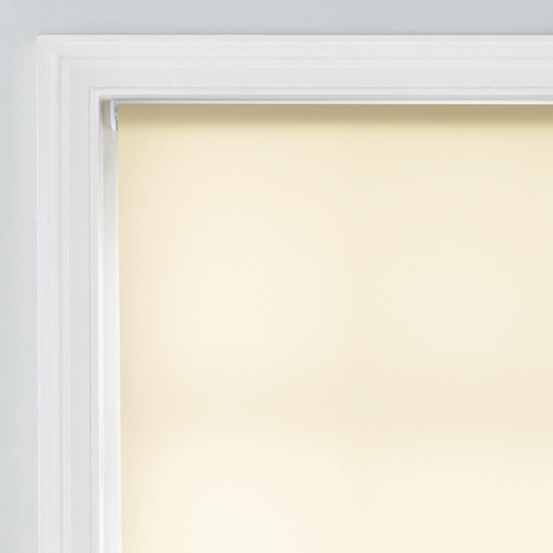 Premium Trimmable Daylight Roller Window Blind – Light Filtering Fabric, Child Safe Chain for Bedroom, Kitchen, Living Room