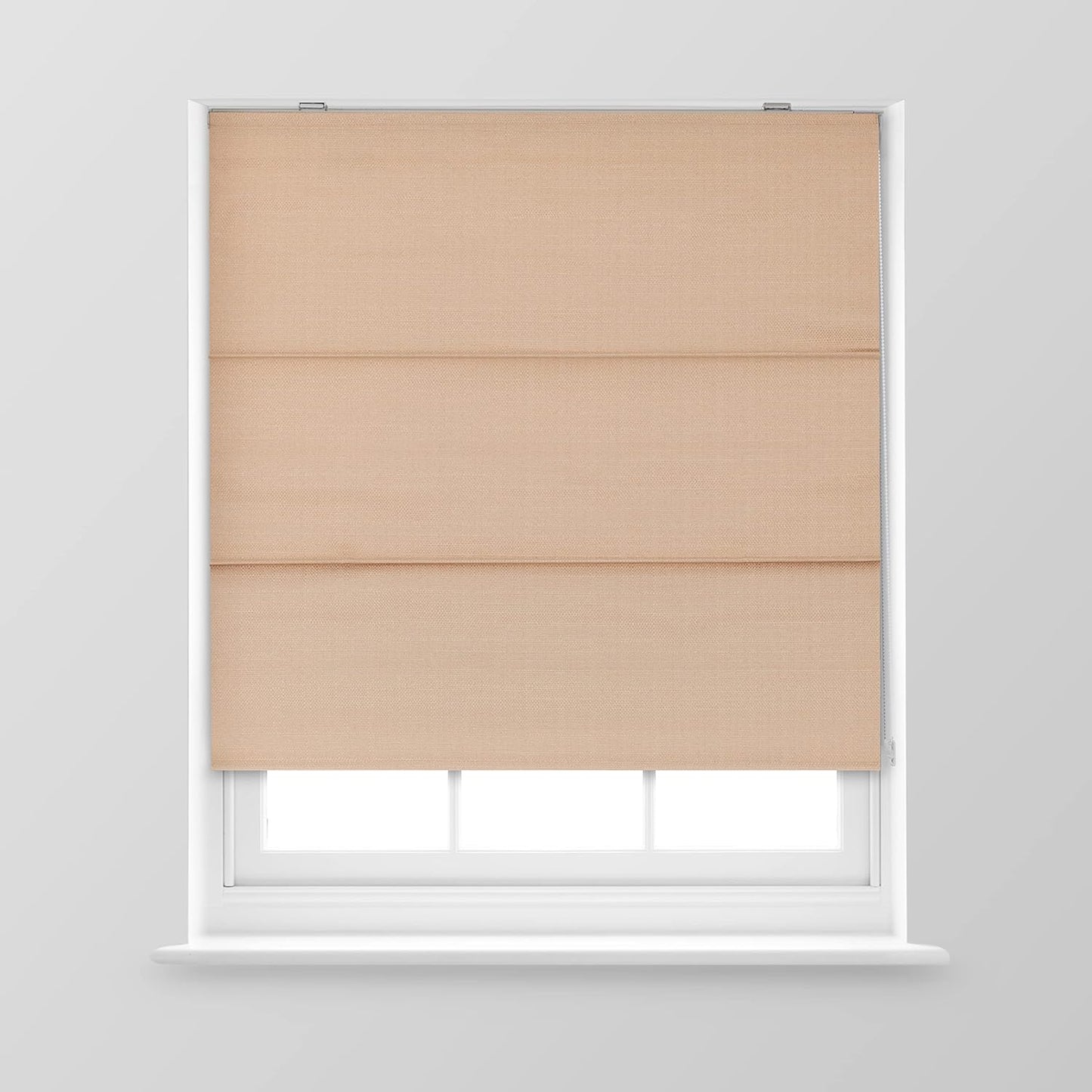 Textured Weave Dimout Roman Window Blind