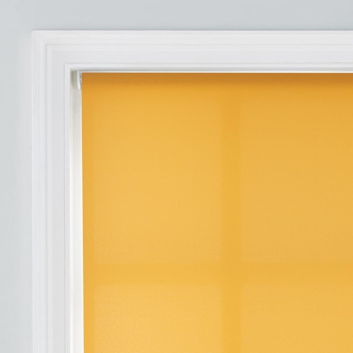 Premium Trimmable Square Eyelet Roller Window Blind – Light Filtering Fabric, Child Safe Chain for Bedroom, Kitchen, Living Room
