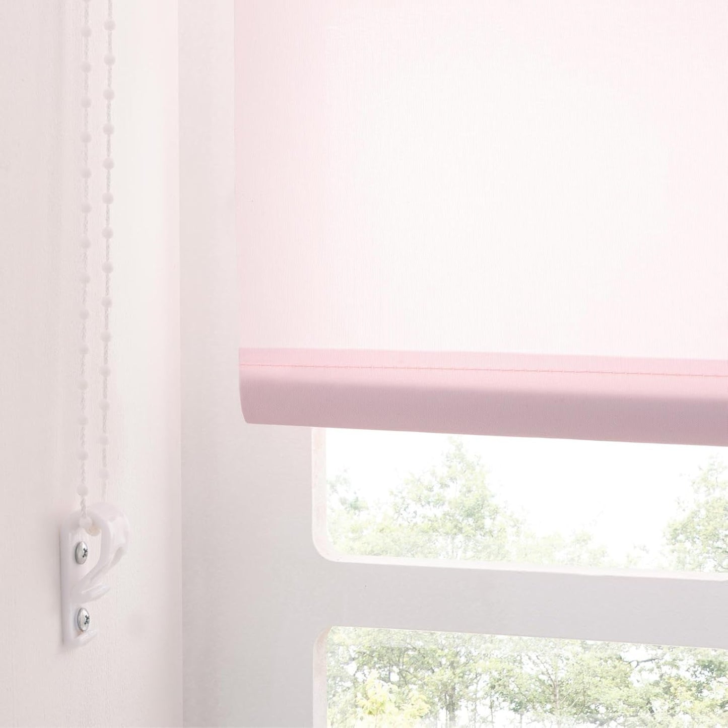 Premium Trimmable Daylight Roller Window Blind – Light Filtering Fabric, Child Safe Chain for Bedroom, Kitchen, Living Room