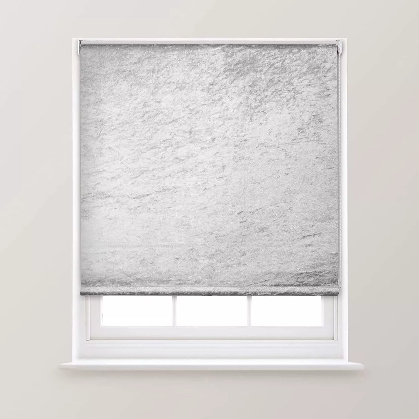 Crushed Velvet Roller Window Blind-Various Colours & Sizes
