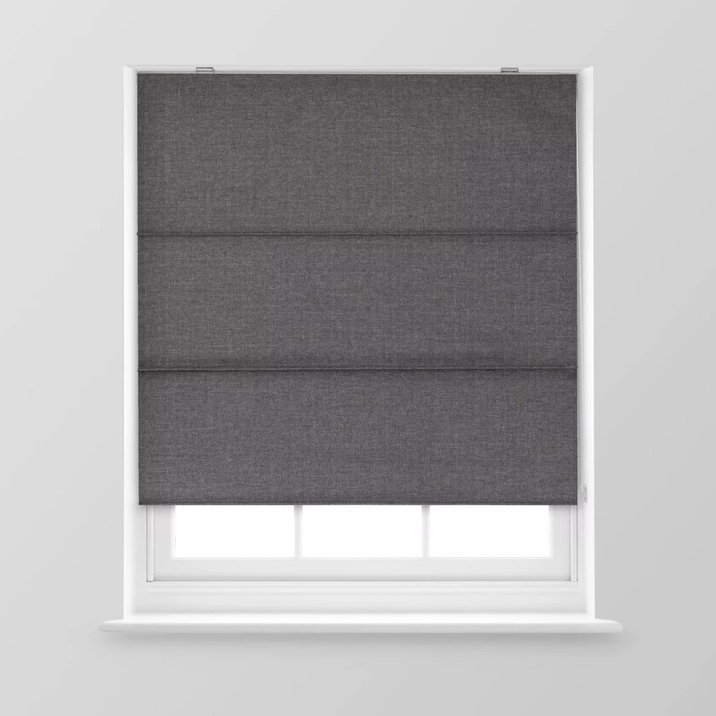 Textured Weave Dimout Roman Window Blind