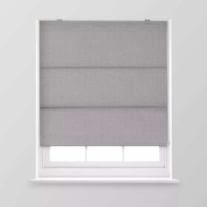 Textured Weave Dimout Roman Window Blind