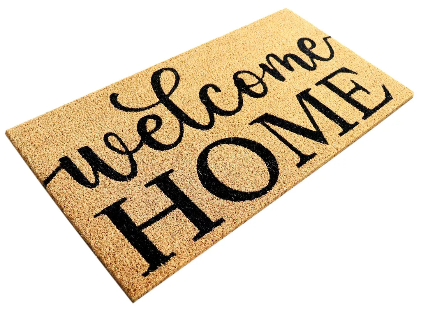 PVC Printed Welcome Home Door Mat 40cmx80cm