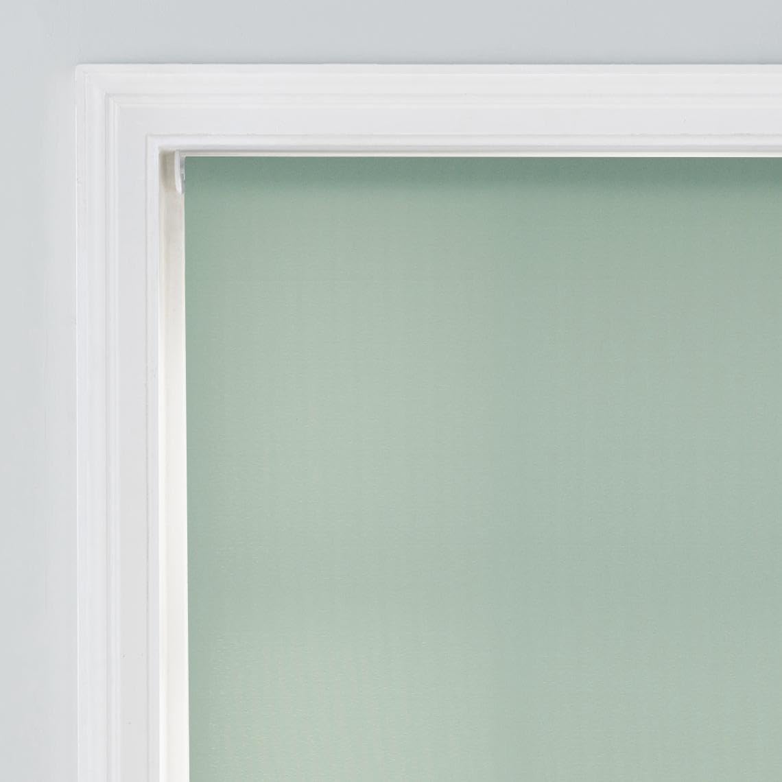 Premium Trimmable Square Eyelet Roller Window Blind – Light Filtering Fabric, Child Safe Chain for Bedroom, Kitchen, Living Room