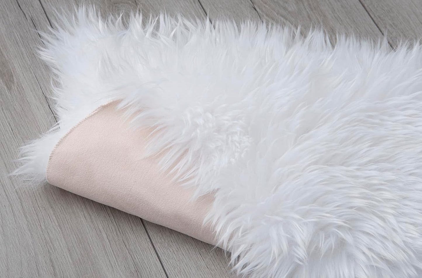 Sheepskin Faux Fur Rug 60cm x 90cm