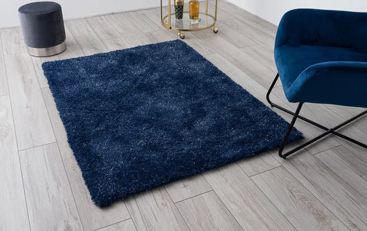 Rome Sparkle Shaggy Rug Ultra Soft 110cm x 150cm
