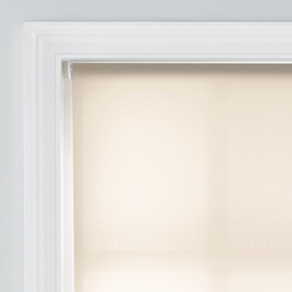 Premium Trimmable Daylight Roller Window Blind – Light Filtering Fabric, Child Safe Chain for Bedroom, Kitchen, Living Room