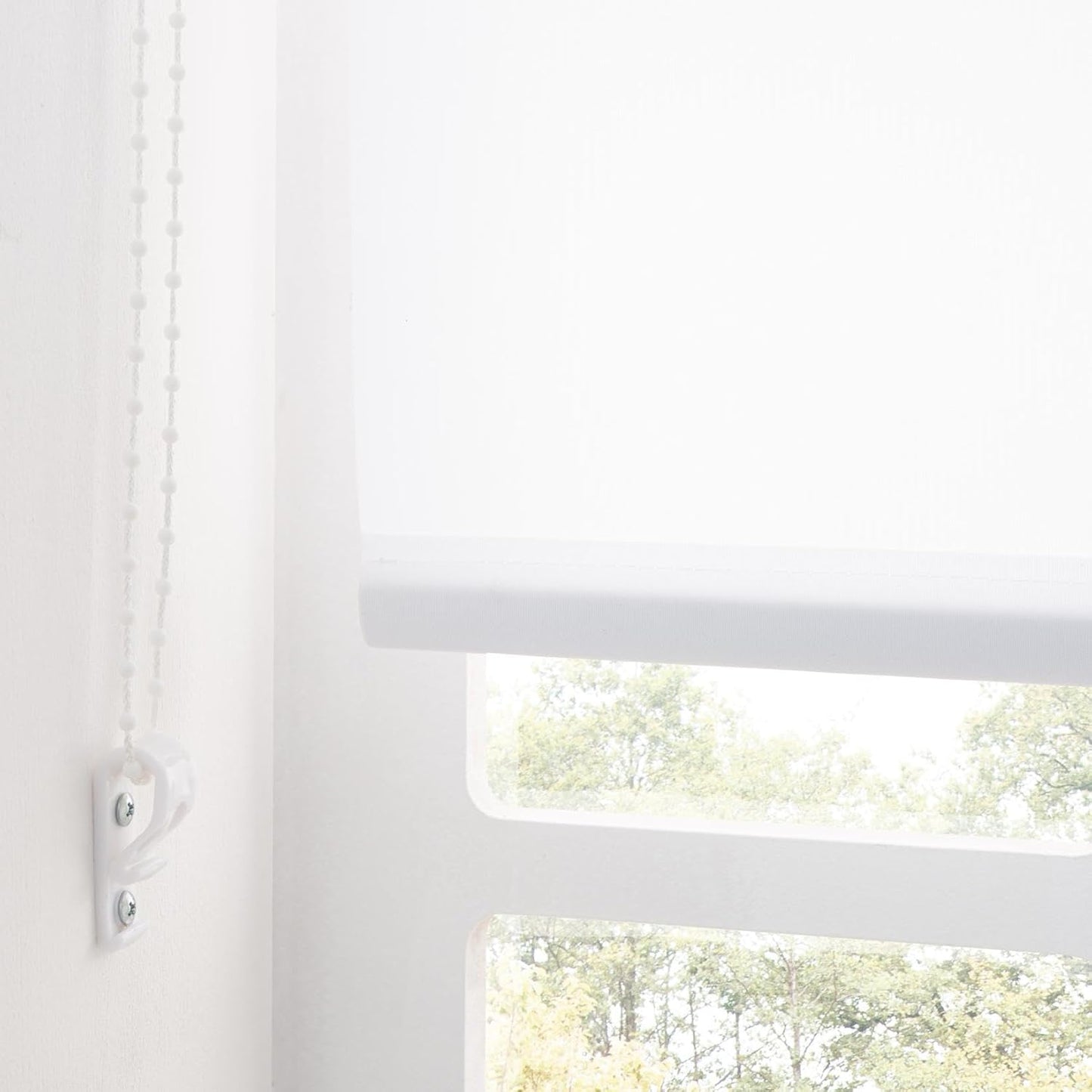 Premium Trimmable Daylight Roller Window Blind – Light Filtering Fabric, Child Safe Chain for Bedroom, Kitchen, Living Room